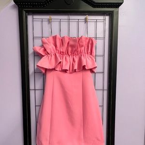 Pink Ruffle Dress